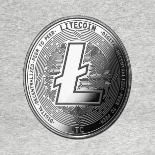 Silver Litecoin T-Shirt